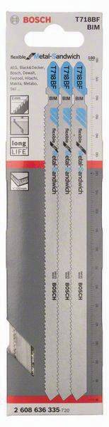 LAMA X SEGHETTO BOSCH SPECIAL METAL SANDWICH T718BF L180 3PZ 2608636335-1