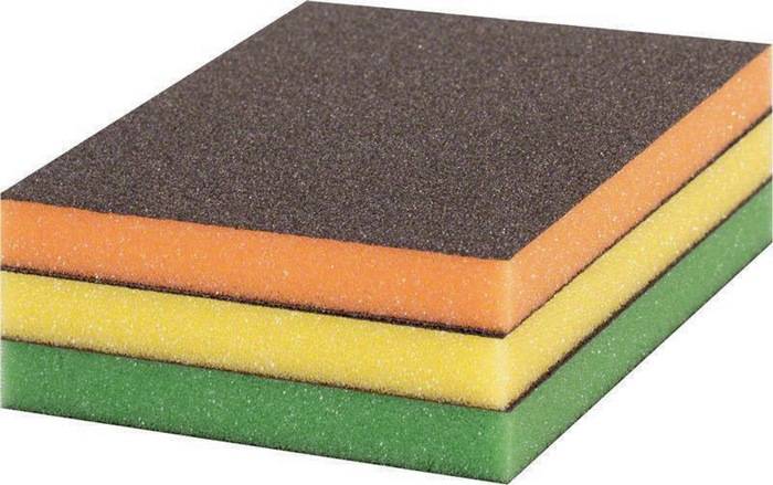 Bosch Expert S473 - Schleifkissen - mittel, fein, superfein (Packung mit 3)-0