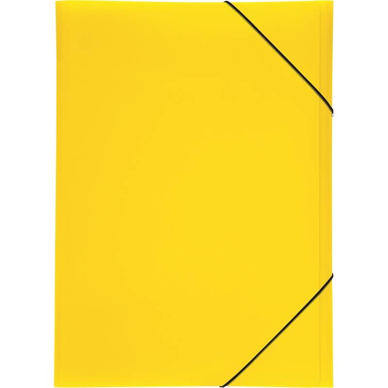 Cartella elastica con morsetto angolare PAGNA A3 Lucy Trend gb A3 giallo-0
