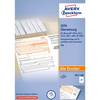 AVERY Moduli bancari Zweckform Bonifico/polizza di pagamento SEPA 2817-200 DIN A4 200 pagine