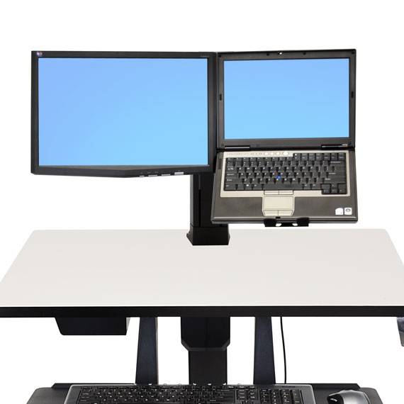 Ergotron 97-933-085 supporto da tavolo per Tv a schermo piatto Nero Scrivania (E-2