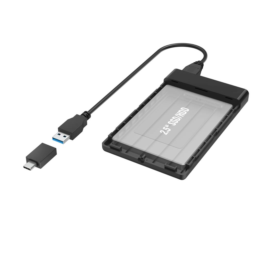 Custodia per disco rigido USB Hama-1