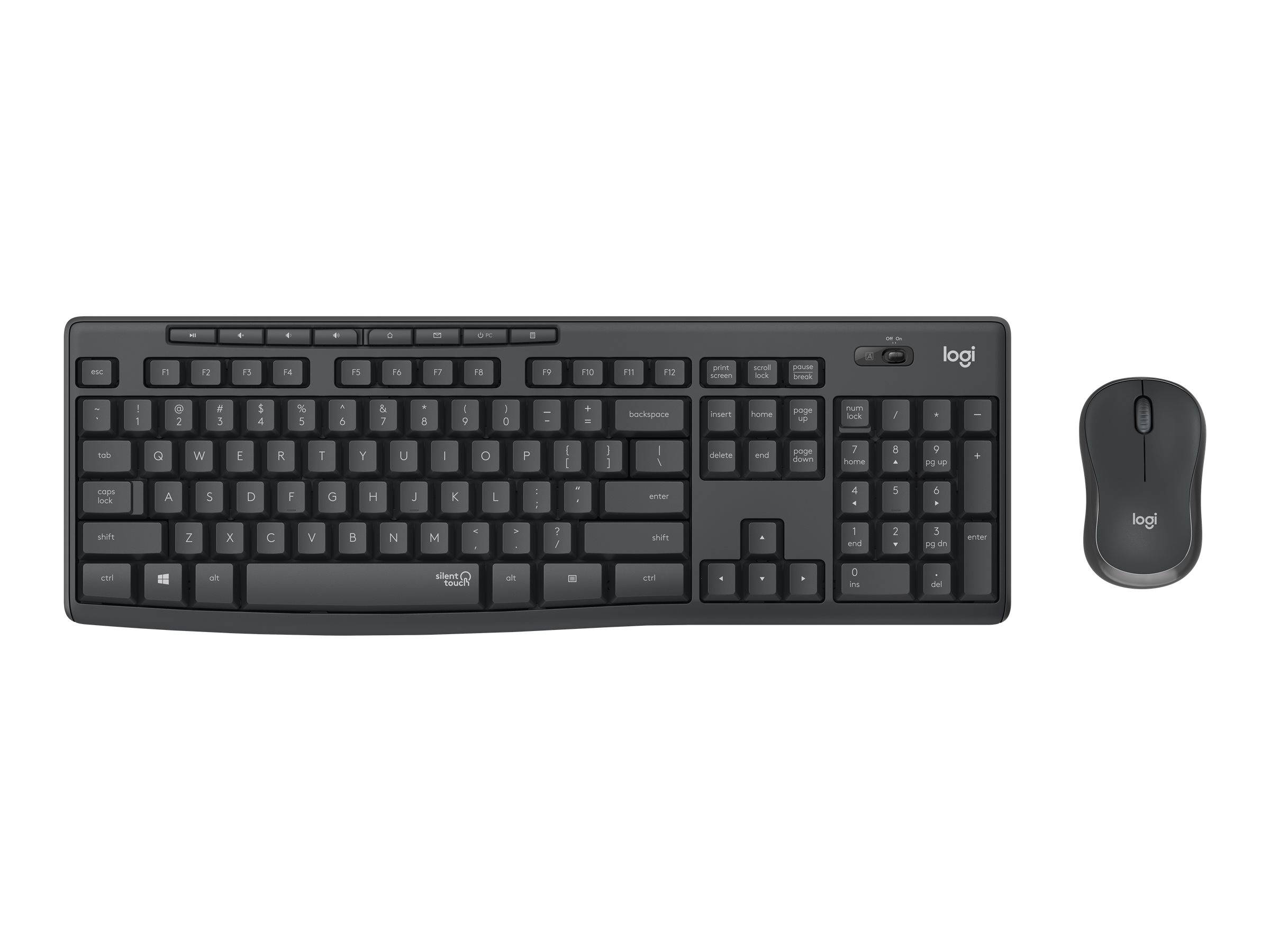 Logitech MK295 tastiera RF Wireless Ungherese Nero-3