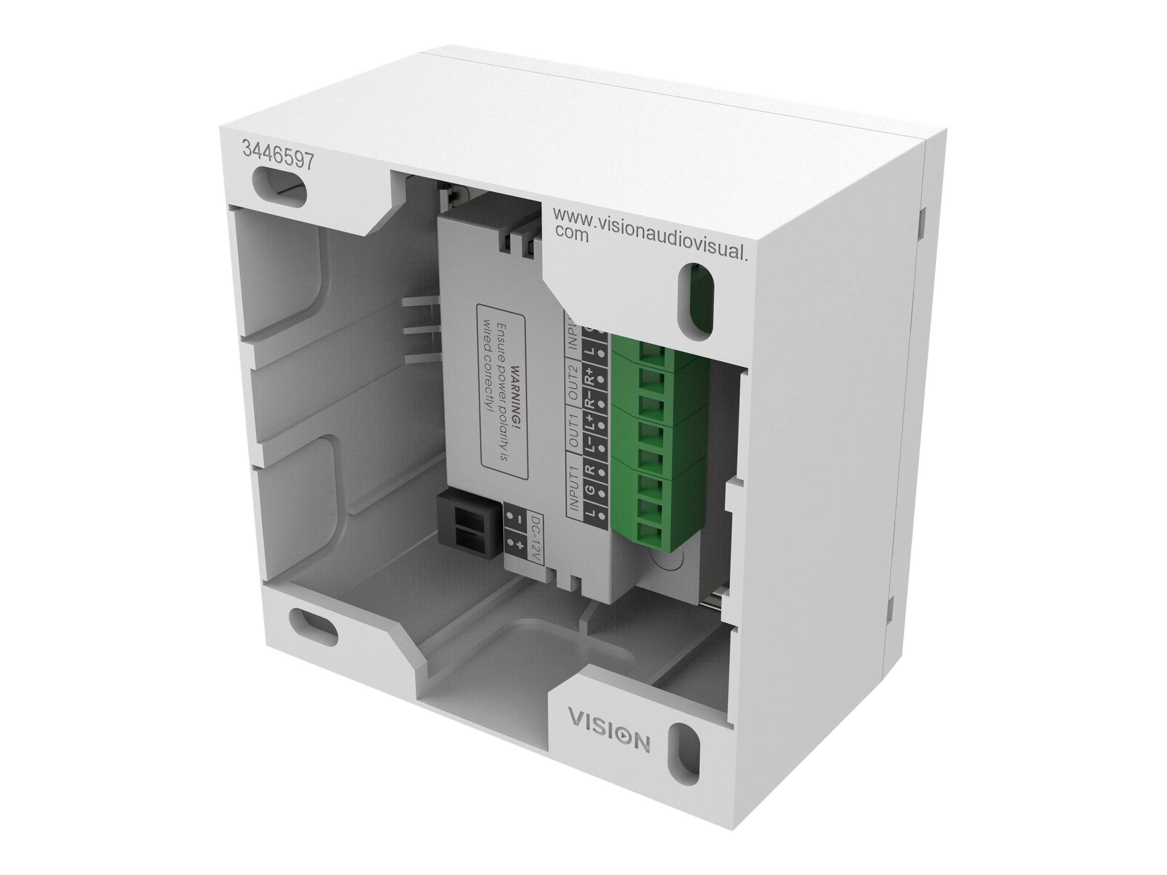 Vision TECHCONNECT V3, STEREOVERSTÄRKER (TC3-AMP)-2