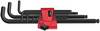 Wera 950 PKL/9 BM N Brugola interna Kit di chiavi a brugola 1.5 mm, 2 mm, 2.5 mm, 3 mm, 4 mm, 5 mm, 6 mm, 8 mm, 10 mm 9 parti