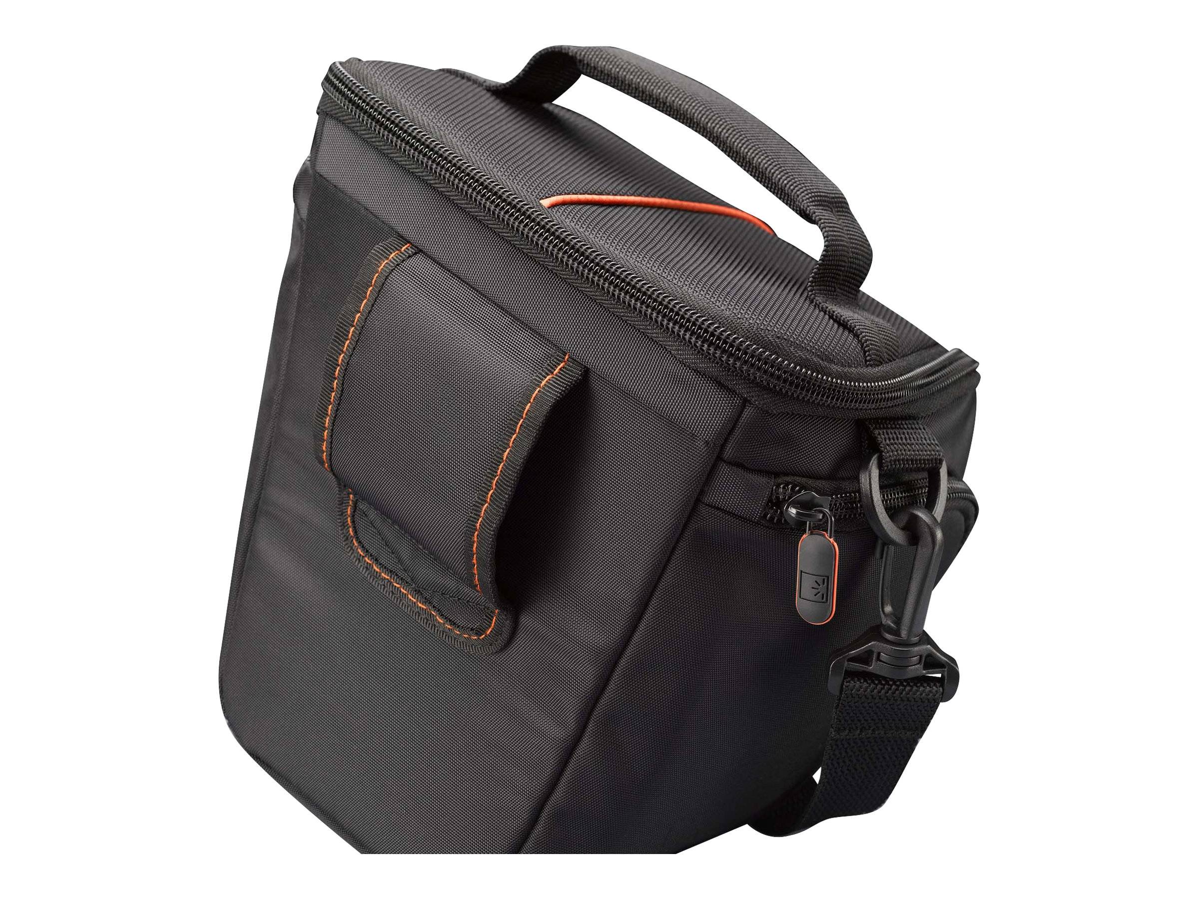 Borsa per videocamera CaseLogic DCB306K nero/rosso, nylon, borsa per fotocamera SLR-3