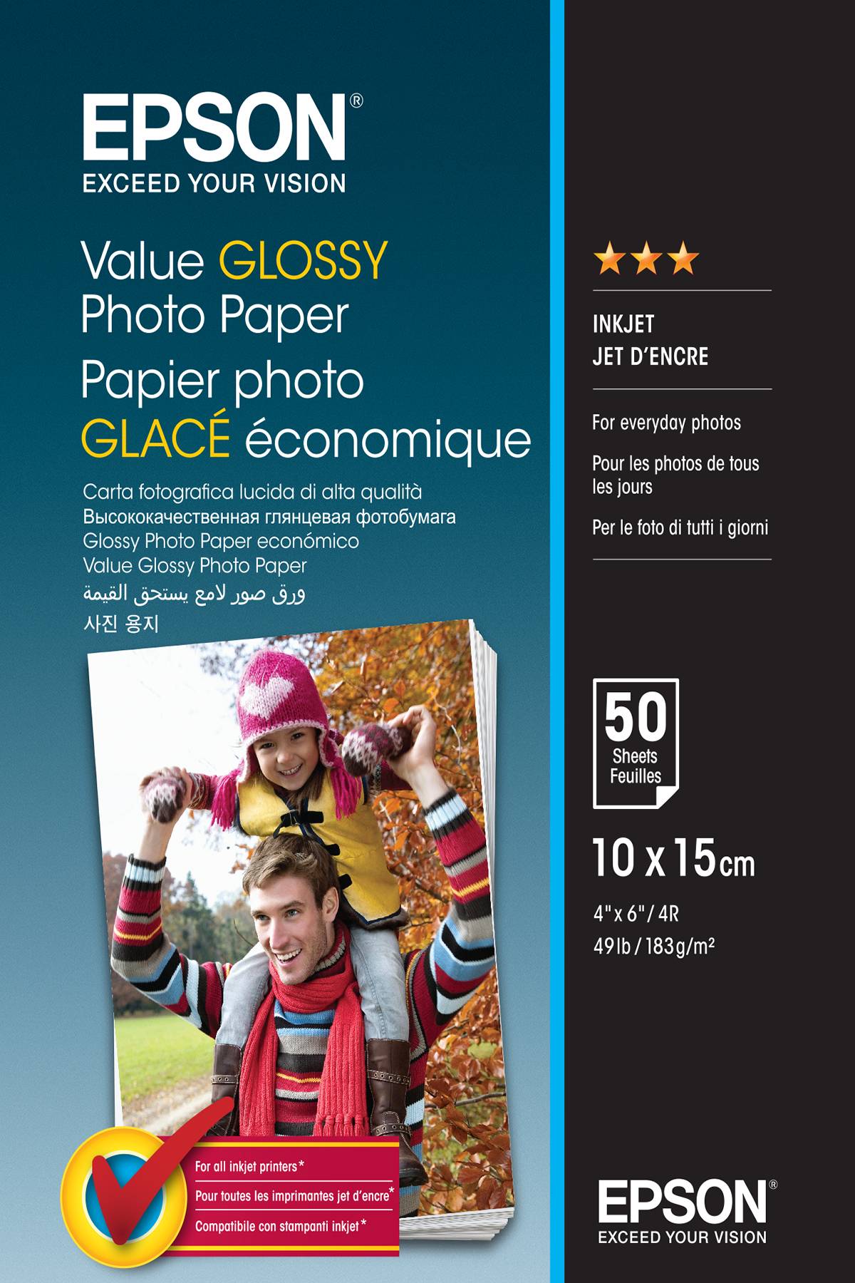Epson Value - Lucida - 100 x 150 mm - 183 g/m²-1