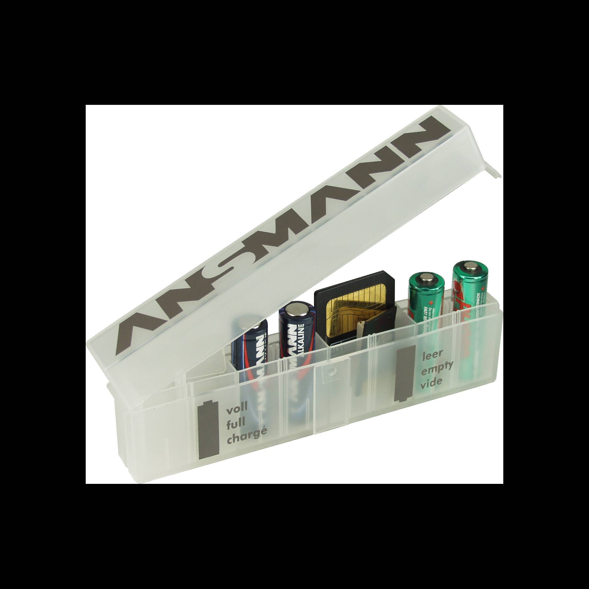 Scatola batteria universale per scatola batteria 1-8 Mignon AA o 1-8 Micro AAA 8 Plus-0