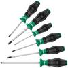 Kit cacciaviti Officina e meccanica 6 parti Wera 1334/6 Taglio, Croce Phillips