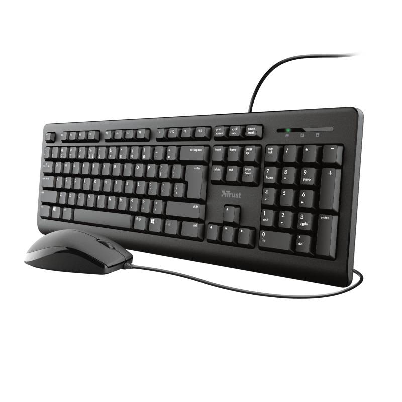 Trust Primo Tastatur USB QWERTZ Deutsch Schwarz (23973)-3