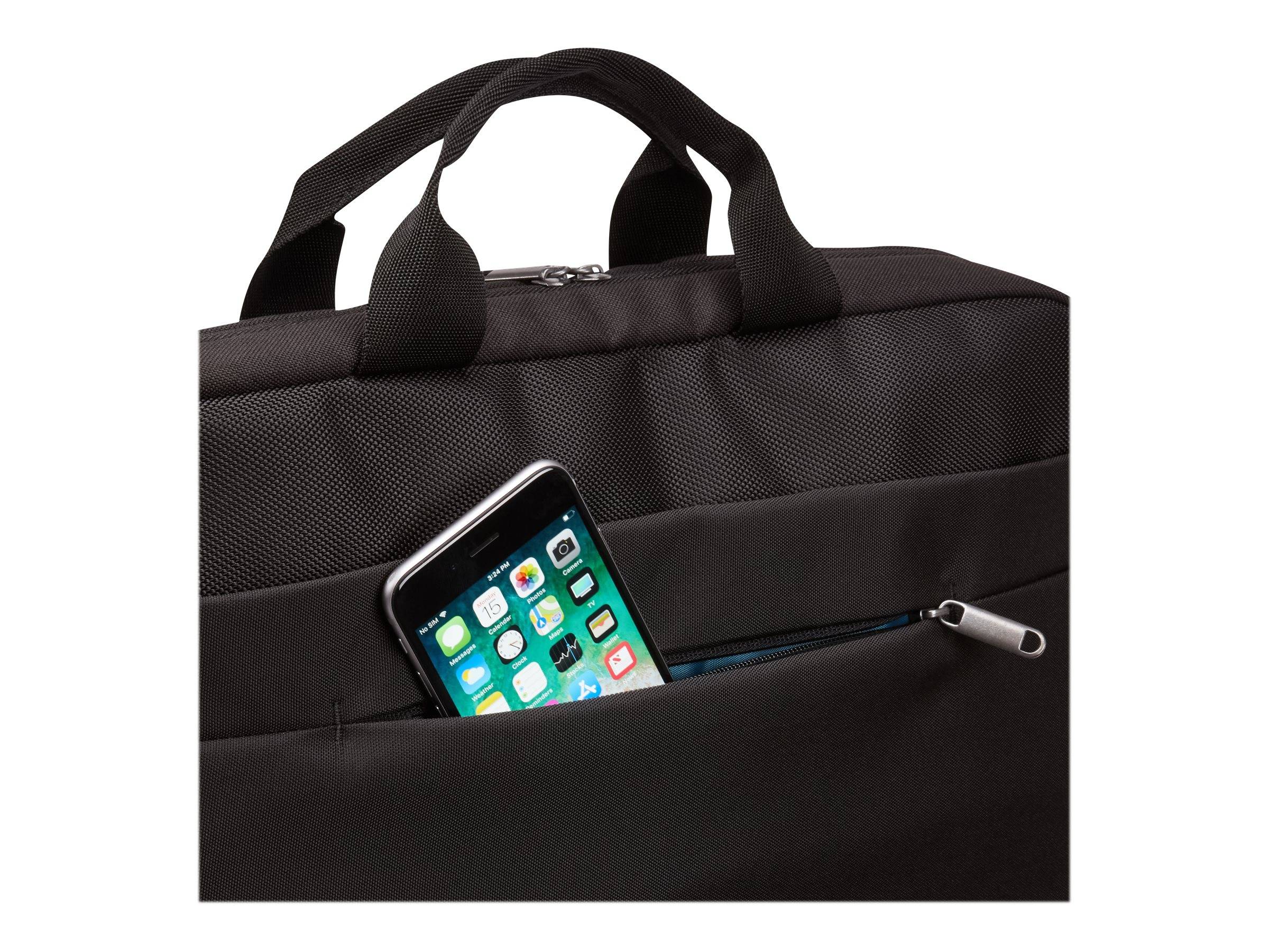 Case Logic Advantage ADVA-117 Black borsa per notebook 43,9 cm (17.3") Custodia a tasca Nero-1