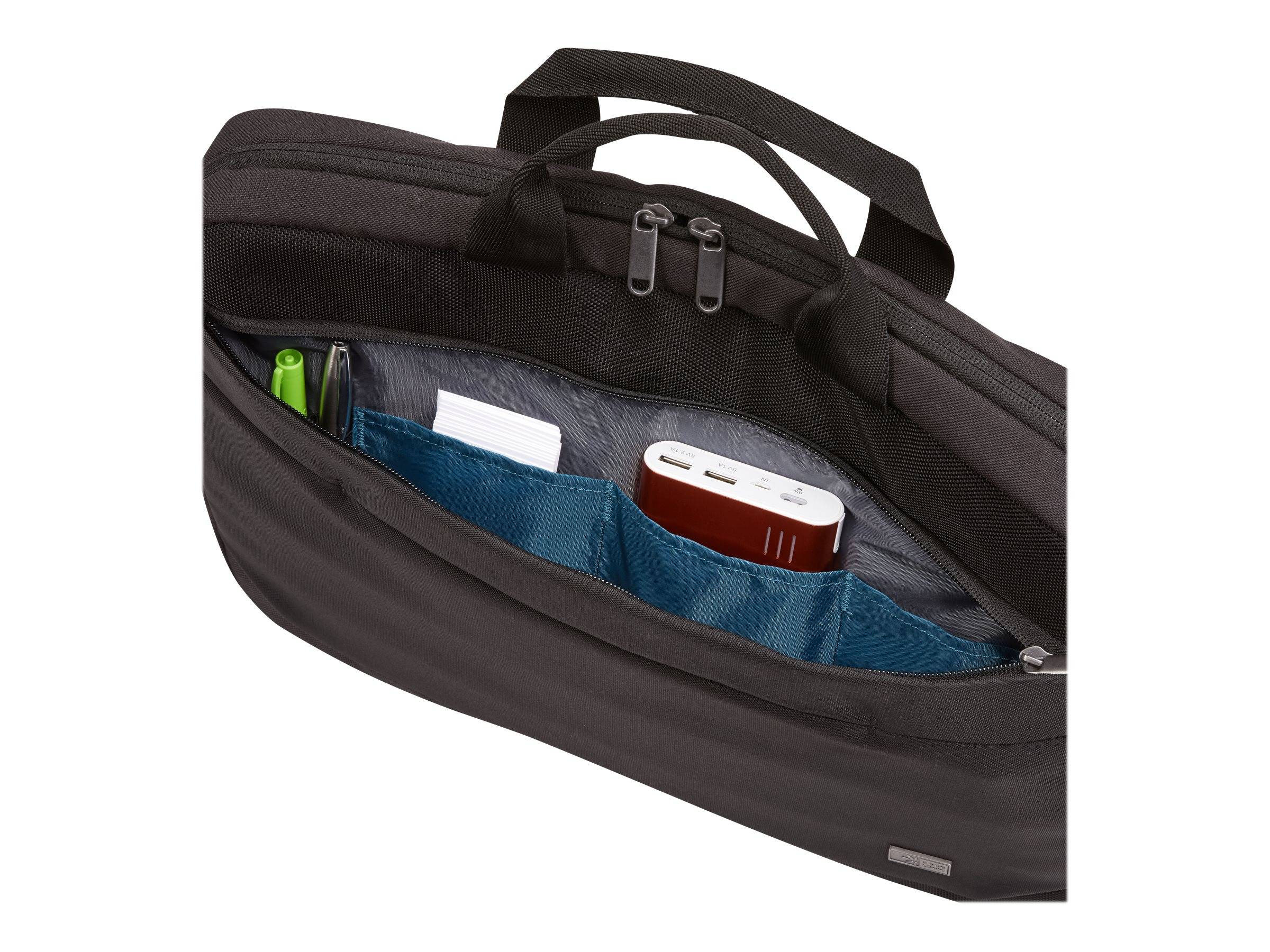 Case Logic Advantage ADVA-117 Black borsa per notebook 43,9 cm (17.3") Custodia a tasca Nero-3