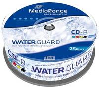 MediaRange CD-R 700MB 80min 52x stampabile, impermeabile, scatola per dolci da 25-2