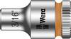 Wera 8790 HMA 05003514001 Esagono esterno Inserto a bussola 6.3 mm 3/16" 1/4" (6.3 mm)