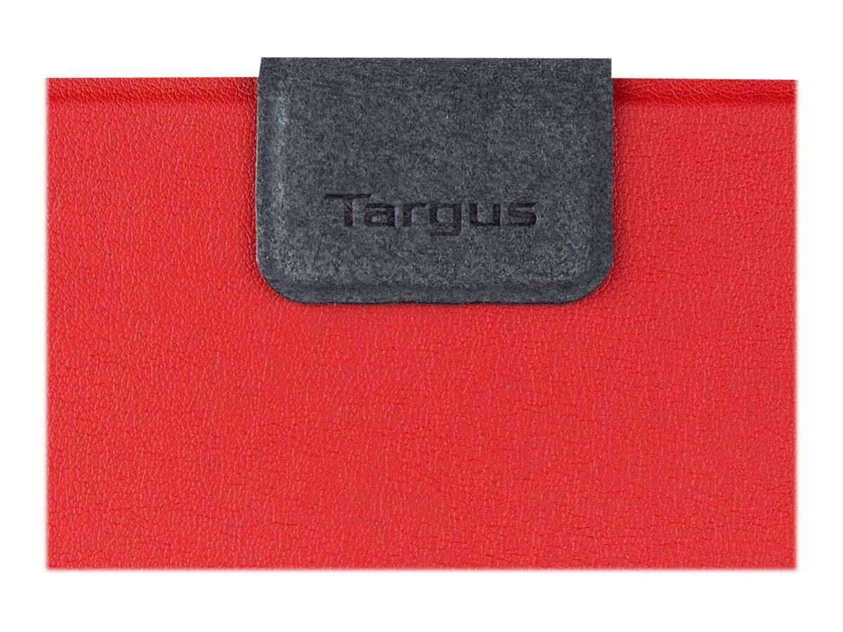 Targus SafeFit 20,3 cm (8") Custodia a libro Rosso-3