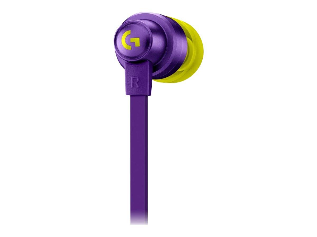Logitech G G333 Gaming Earphones Auricolare Cablato In-ear Giocare USB tipo-C Porpora 981-000936-2