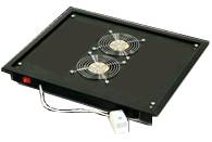 Triton - Rack - Lüfter Kit - mit Thermostat - Wechselstrom 220 V - RAL 7035-1