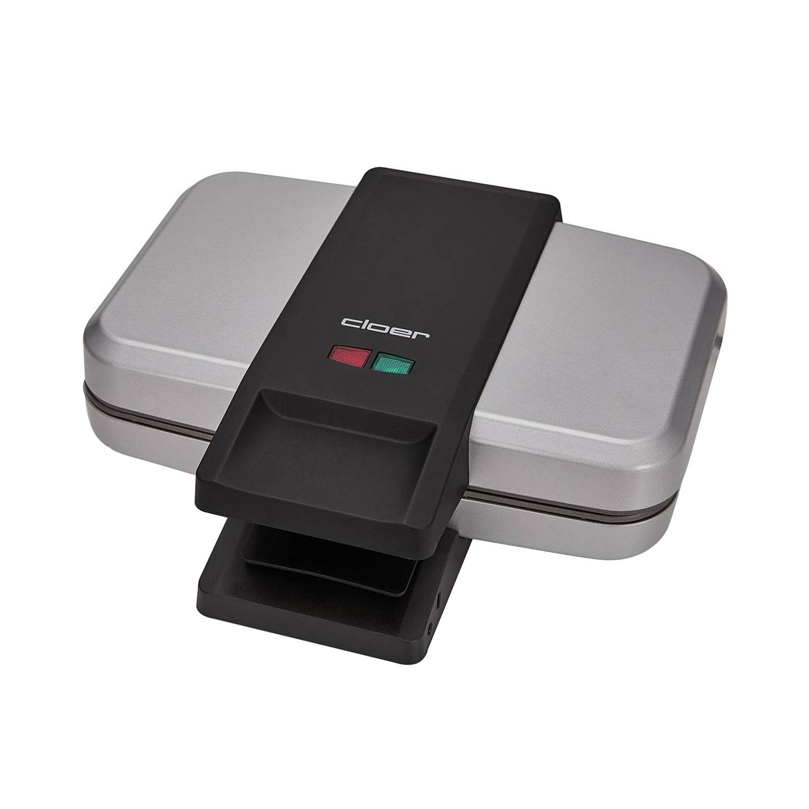 Cloer Sandwich-Toaster f.2 XXL Scheiben 6259 si/sw (6259)-0