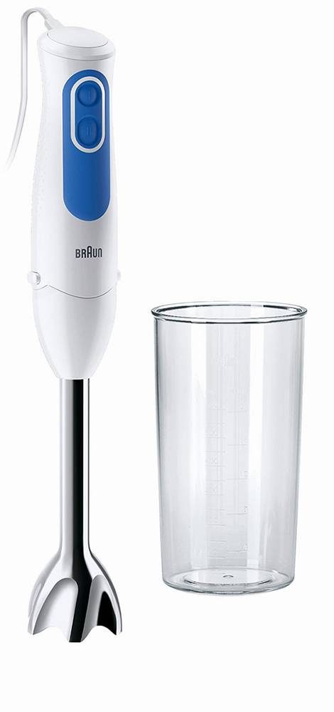 Braun MQ 3000 WH Smoothie+ 0,6 L Frullatore ad immersione 700 W Blu, Bianco-1