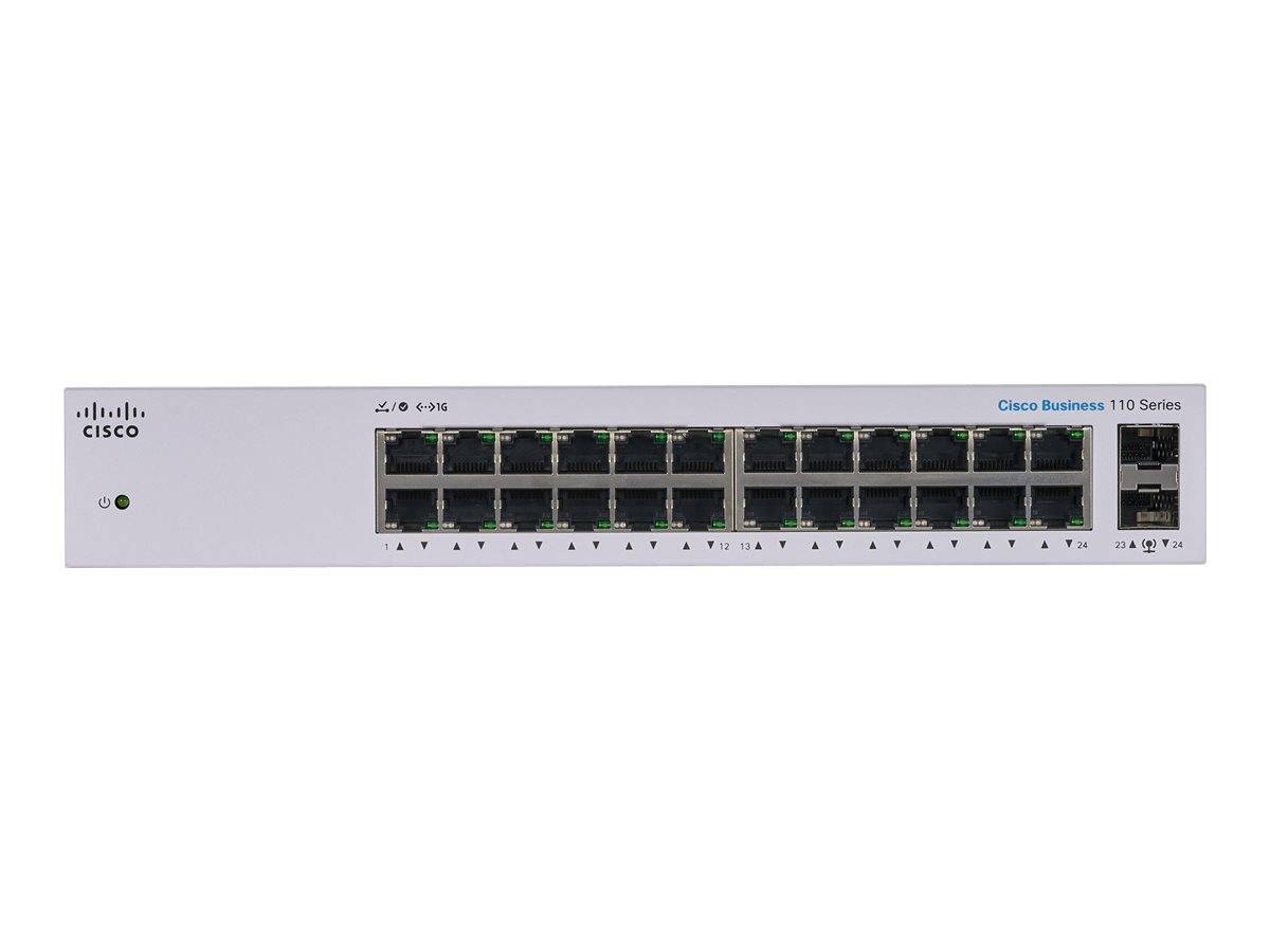 Cisco CBS110 Non gestito L2 Fast Ethernet (10/100) 1U Grigio-1