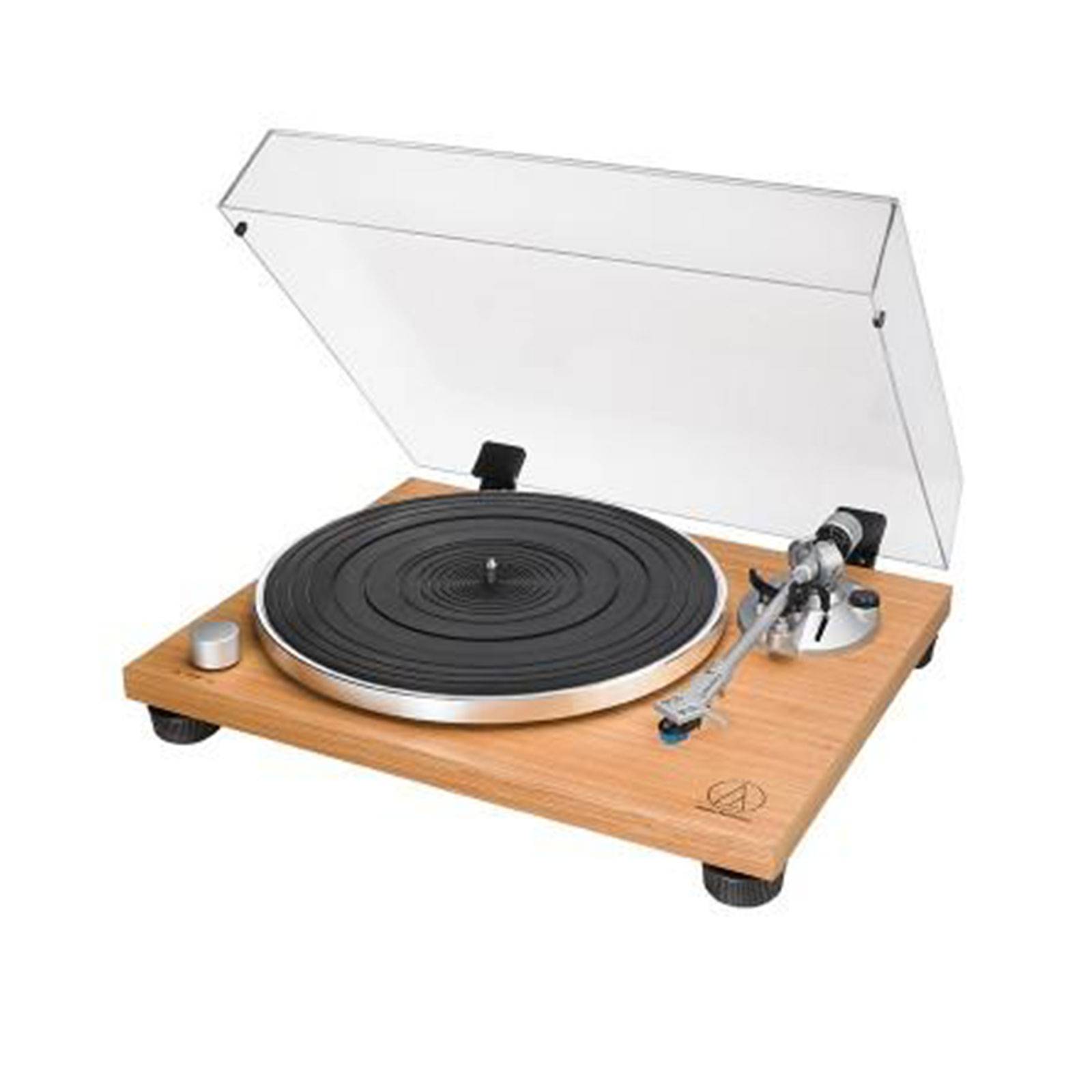 Audio-Technica AT-LPW30TK - Audio-Plattenspieler mit Riemenantrieb - Manuell - Holz - Aluminium - 33 1/3,45 RPM - 115/23-0