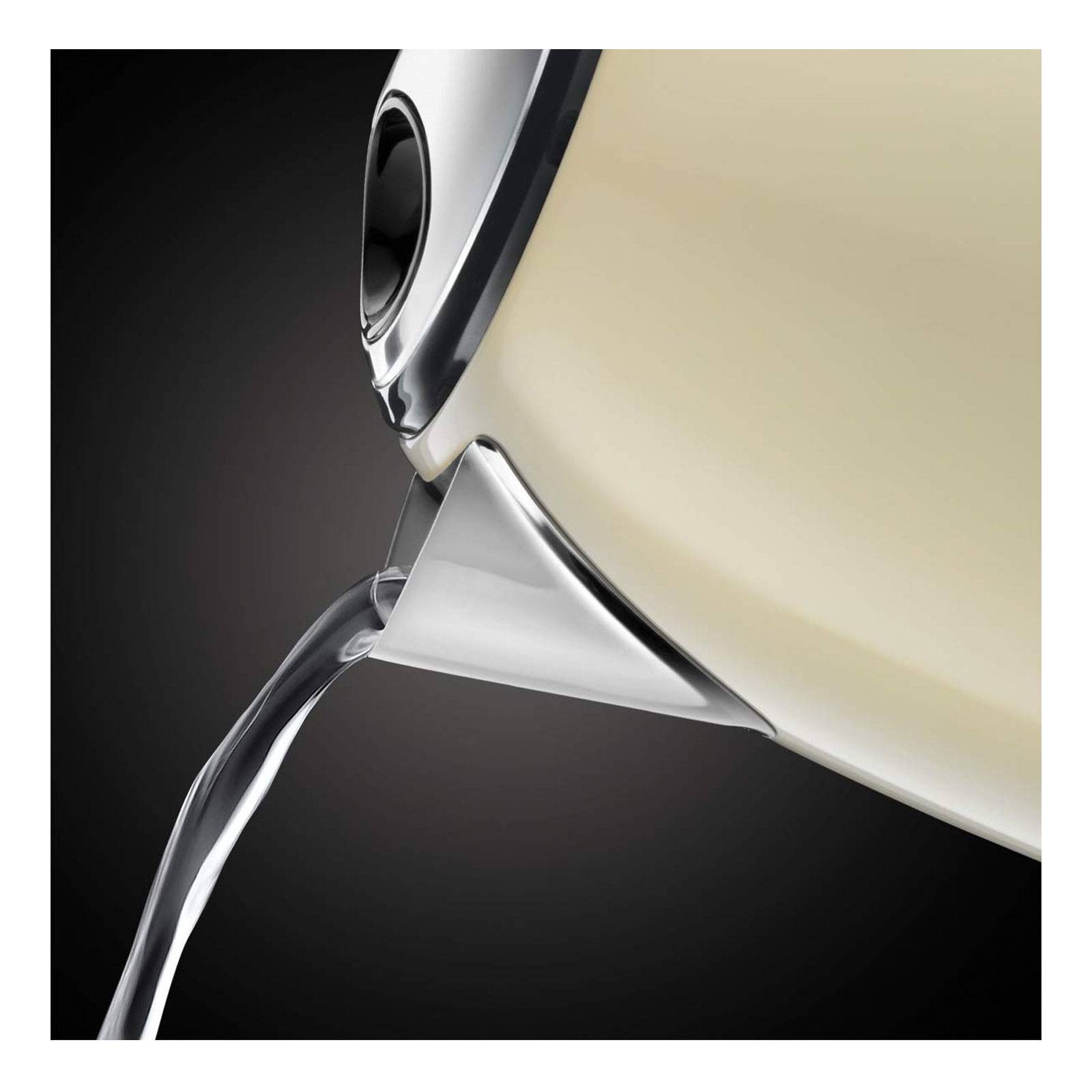 Bollitore d'Acqua Elettrico con Luce LED Russell Hobbs 24994-70 Crema 2400 W (1 L)-2