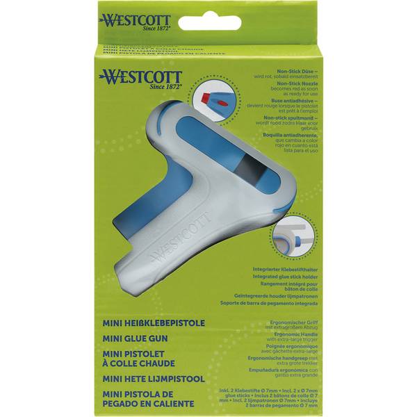 Pistola per colla a caldo WESTCOTT mini pistola per colla a caldo