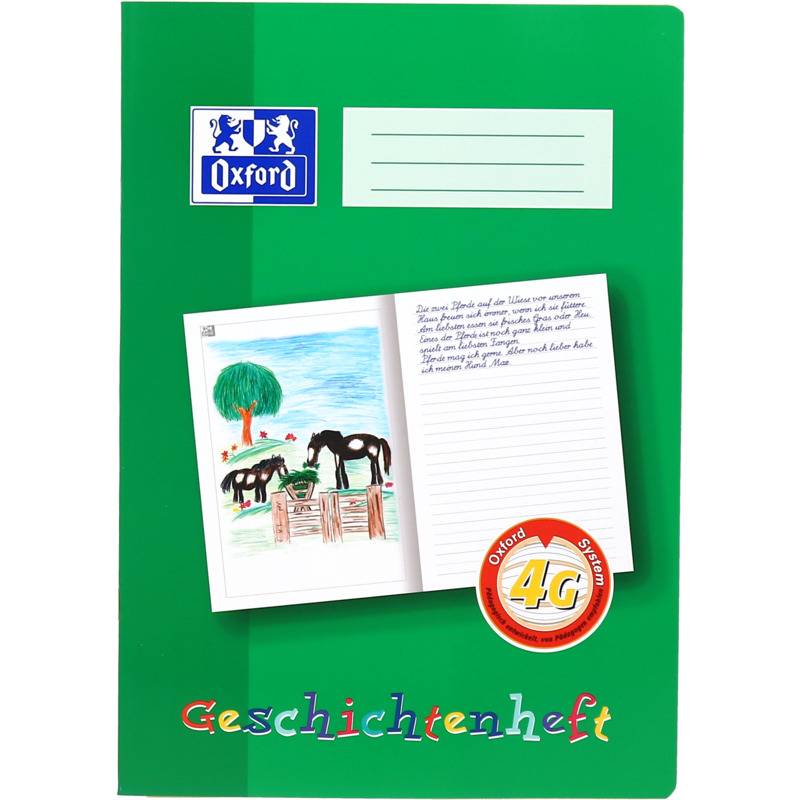 Libri di fiabe OXFORD Libro di fiabe Oxford A4 4G bianco DIN A4 16-0