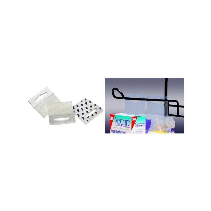 3M Scotchpad Hang-Tabs 1076 foro rotondo supporto autoadesivo 508 x 508 mm per la promozione della rotta (1076)-0