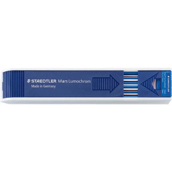 STAEDTLER Zeichenmine Mars Lumochrom, blau Minenstärke: 2 mm, 130 mm lang, für alle herkömmlichen - 1 Stück (204-3)