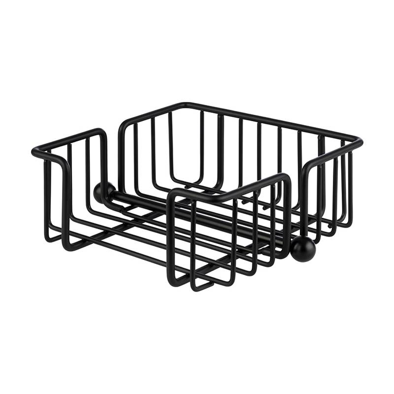 APS Serviettenhalter URBAN, Metall, schwarz Maße: (B)190 x (T)190 x (H)75 mm, inkl. Beschwerer, - 1 Stück (11770)-0