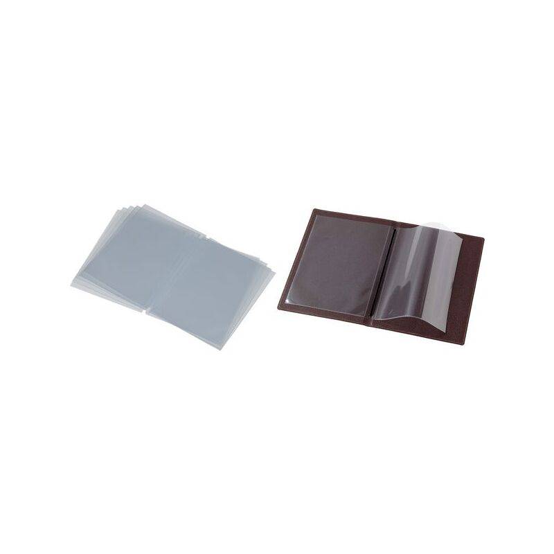 Inserto doppio per portamenU' (Trendy, Design, Rio, Royal) - (A4 lunghezza, A5 larghezza) - Securit - set 10 pezzi-0
