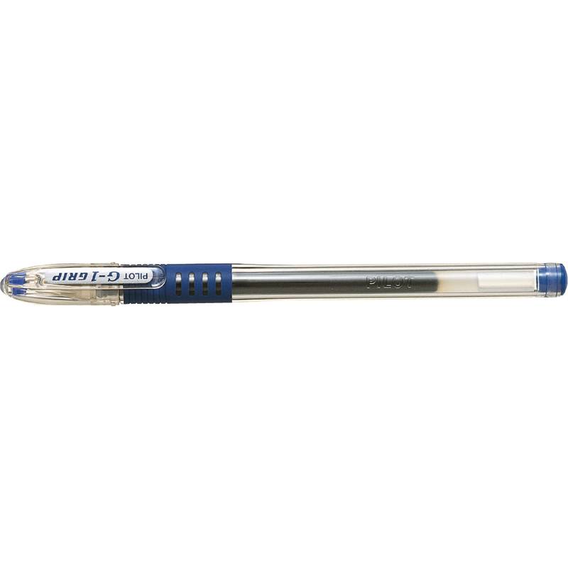 Penna gel Pilot G1 Grip - Ricaricabile - Impugnatura in gomma - Punta a sfera da-0