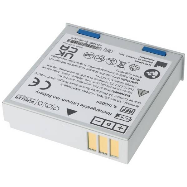 Defibrillatore Schiller con batteria originale agli ioni di litio Defigard 5000 - 2.200132