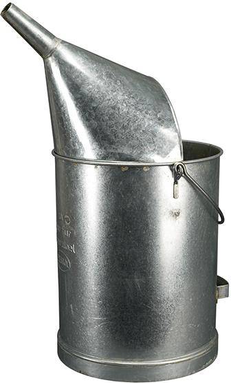 Pressol Messeimer 10l Stahlblech verzinkt mit Trichterauslauf, Skala 1l b.5l beginnend (08063)-0