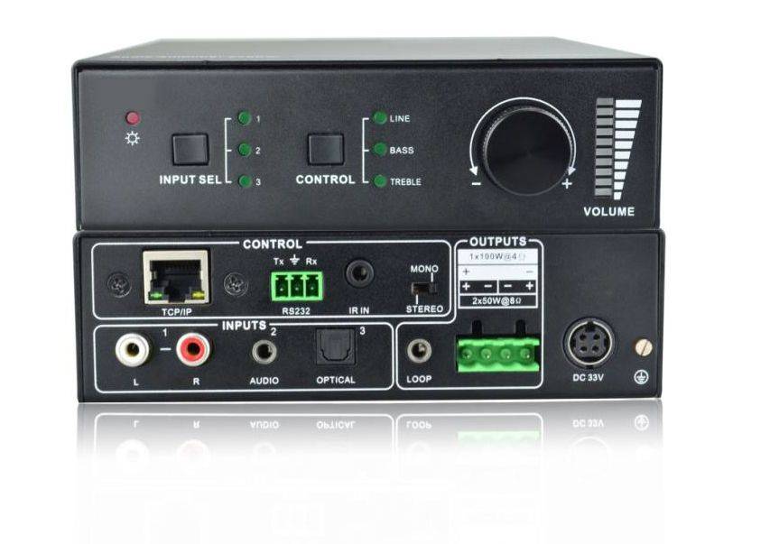 VivoLink VL120005 amplificatore audio 2.0 canali Casa Nero-0