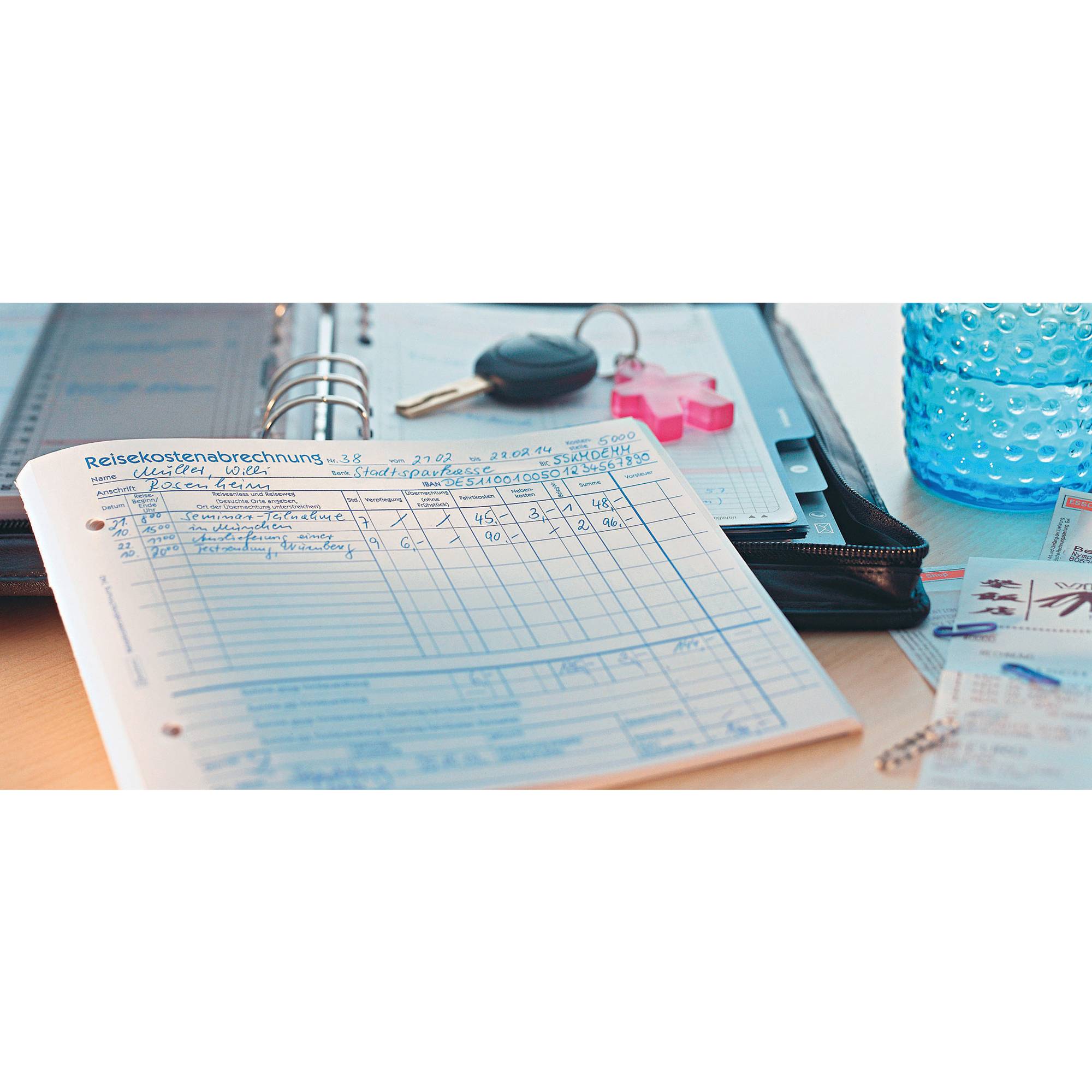 AVERY Zweckform Reisekostenabrechnung 740 DIN A5 - 50 Blatt-2