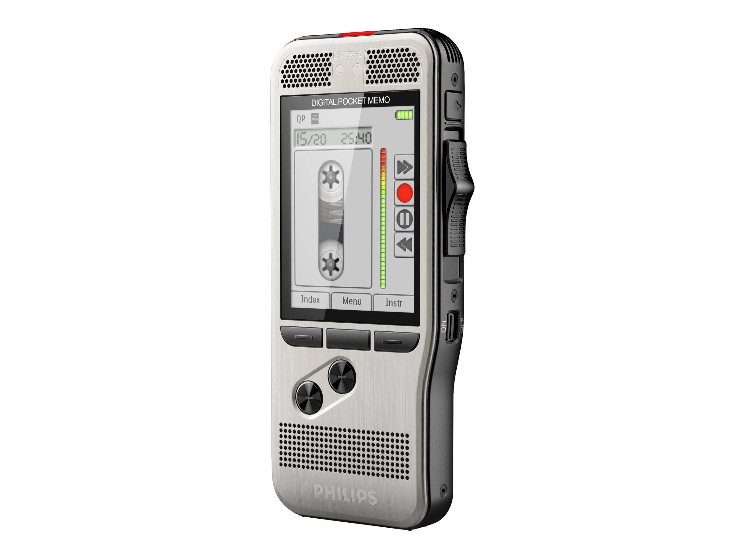 Philips Pocket Memo DPM7200 - Voicerecorder - 200 mW (DPM7200/02)-0