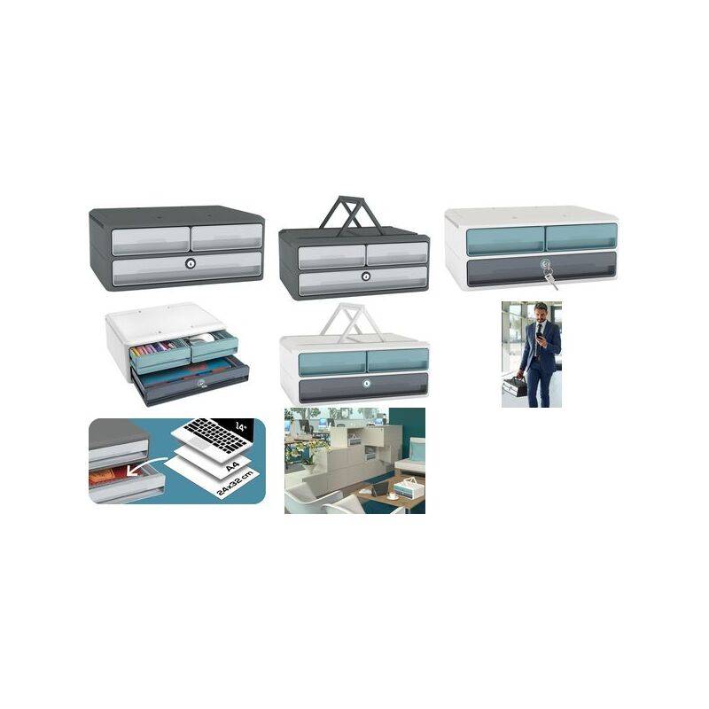 Cassettiera per porcini 1091216361 37,0 x 27,5 x 14,6 cm-0