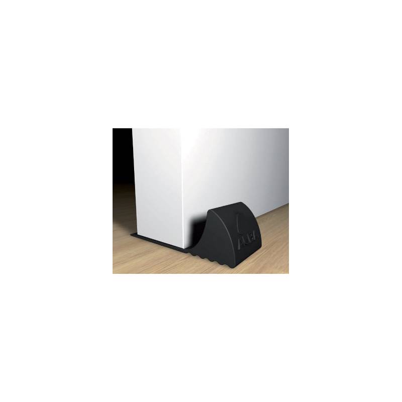 ALBA Türkeil DOORPOP1 N, aus Elastomer, schwarz Anti-Rutsch-Türblock aus Elastomer, Maße: (B)80 mm x (T)30 x - 1 Stück (-0