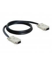 DeLOCK - Angeschlossenes externes SCSI (SAS)-Kabel (seriell) - 4-Lane - 4x InfiniBand - 4x InfiniBand - 1 m (83060)-0
