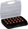 Valigetta per minuteria (L x L x A) 380 x 300 x 60 mm Alutec Scomparti: 23 suddivisione variabile