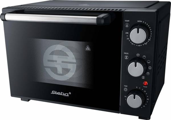 Steba Wirksame Gehäuseisolation für geringe Oberflächentemperatur undEnergieeinsparung, Glastür, 3 Einschubebenen, antih