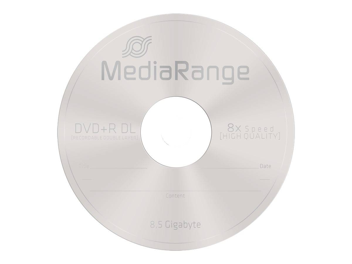 MediaRange DVD+R DL 8,5 GB (8fach, 10 Stück) (MR466)-4