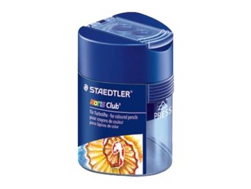 Affilatore STAEDTLER doppio blu/trasparente