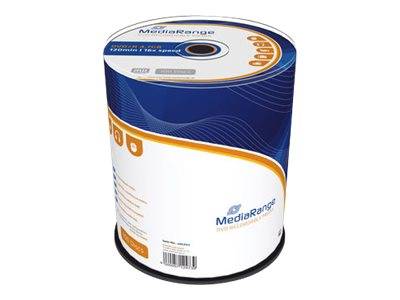 MediaRange DVD+R 4,7 GB (16fach, 100 Stück) (MR443)-0