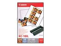 Canon Set inchiostro a colori KC-18IF e carta adesiva 54 x 86 mm, 18 fogli-2