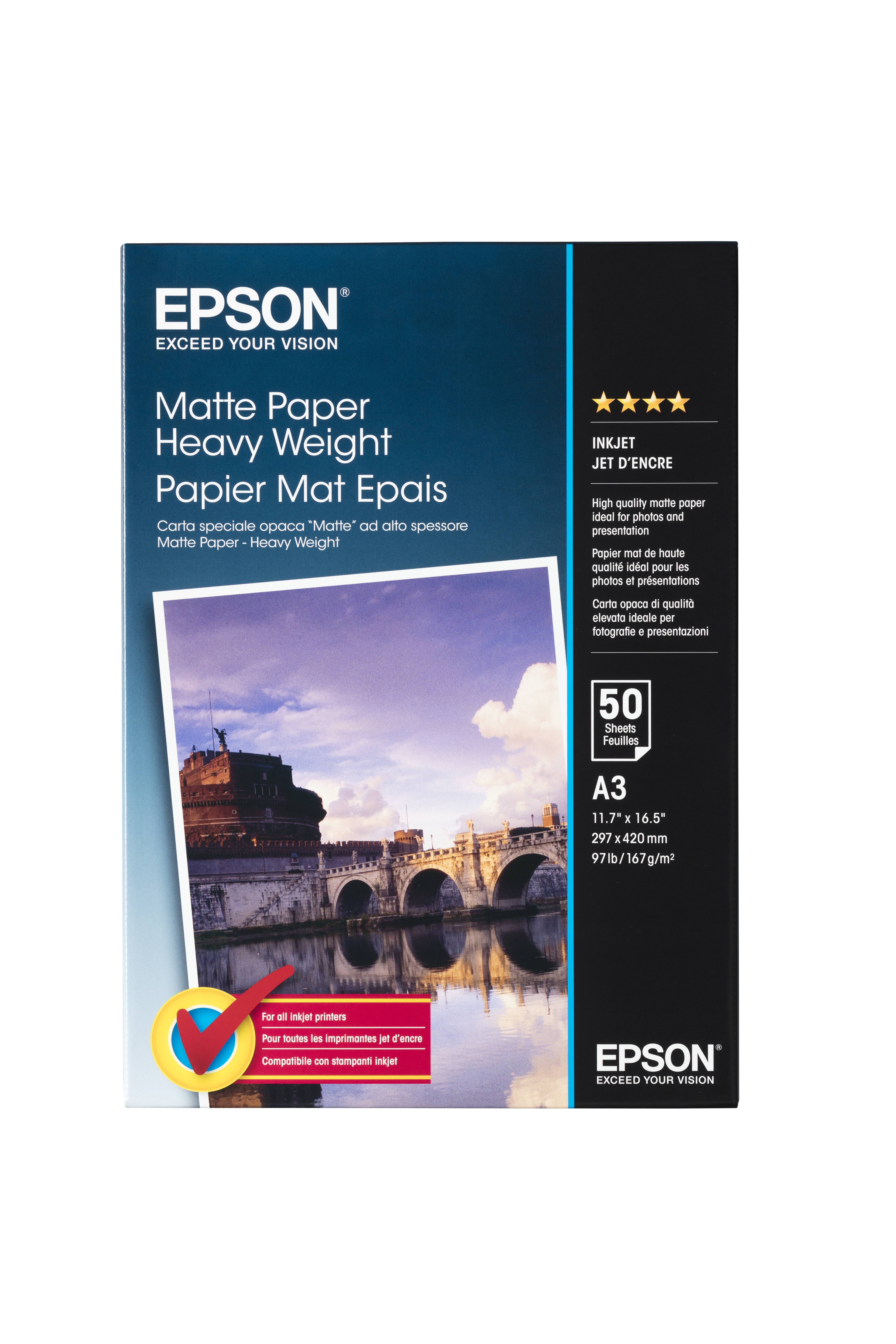 Epson Carta speciale opaca "matte" alto spessore C13S041261-5