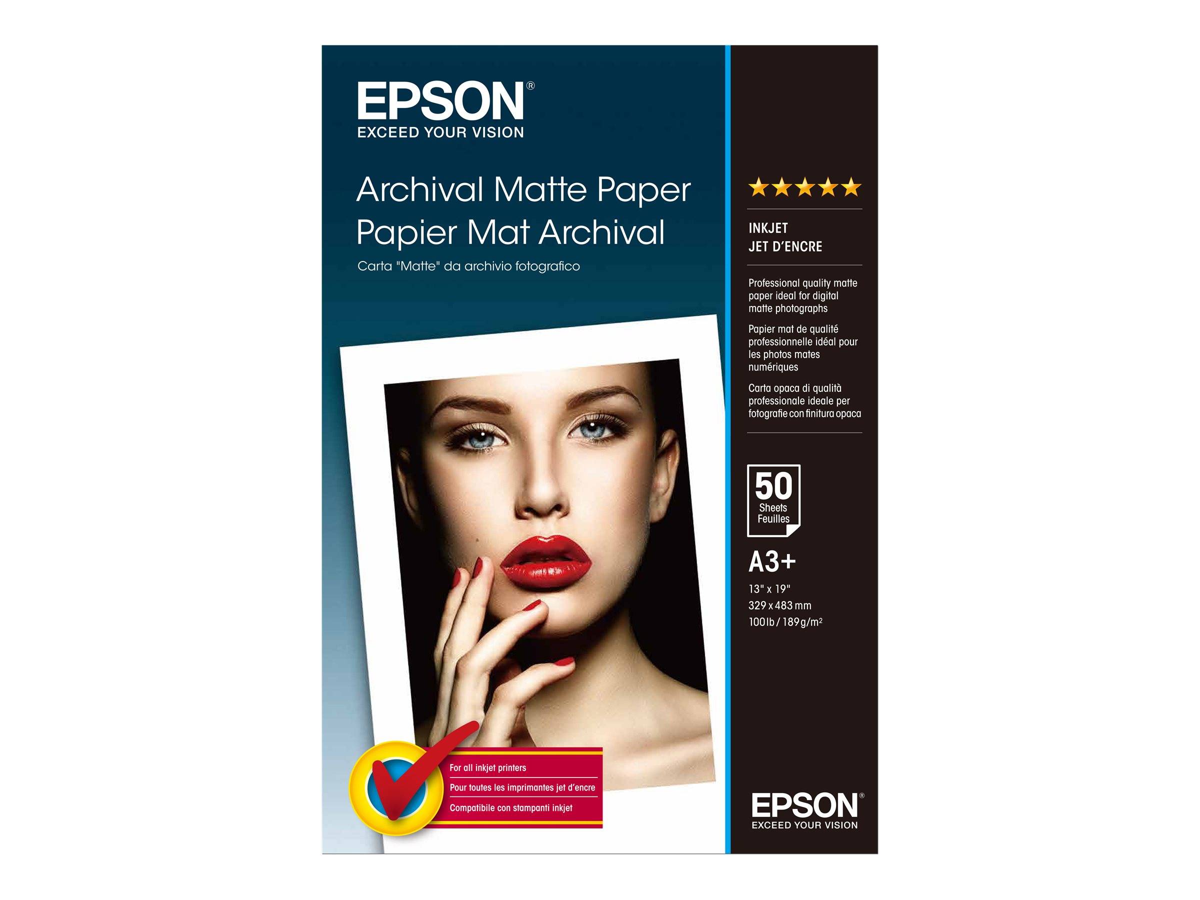 Epson Carta "matte" da archivio fotografico C13S041340-0