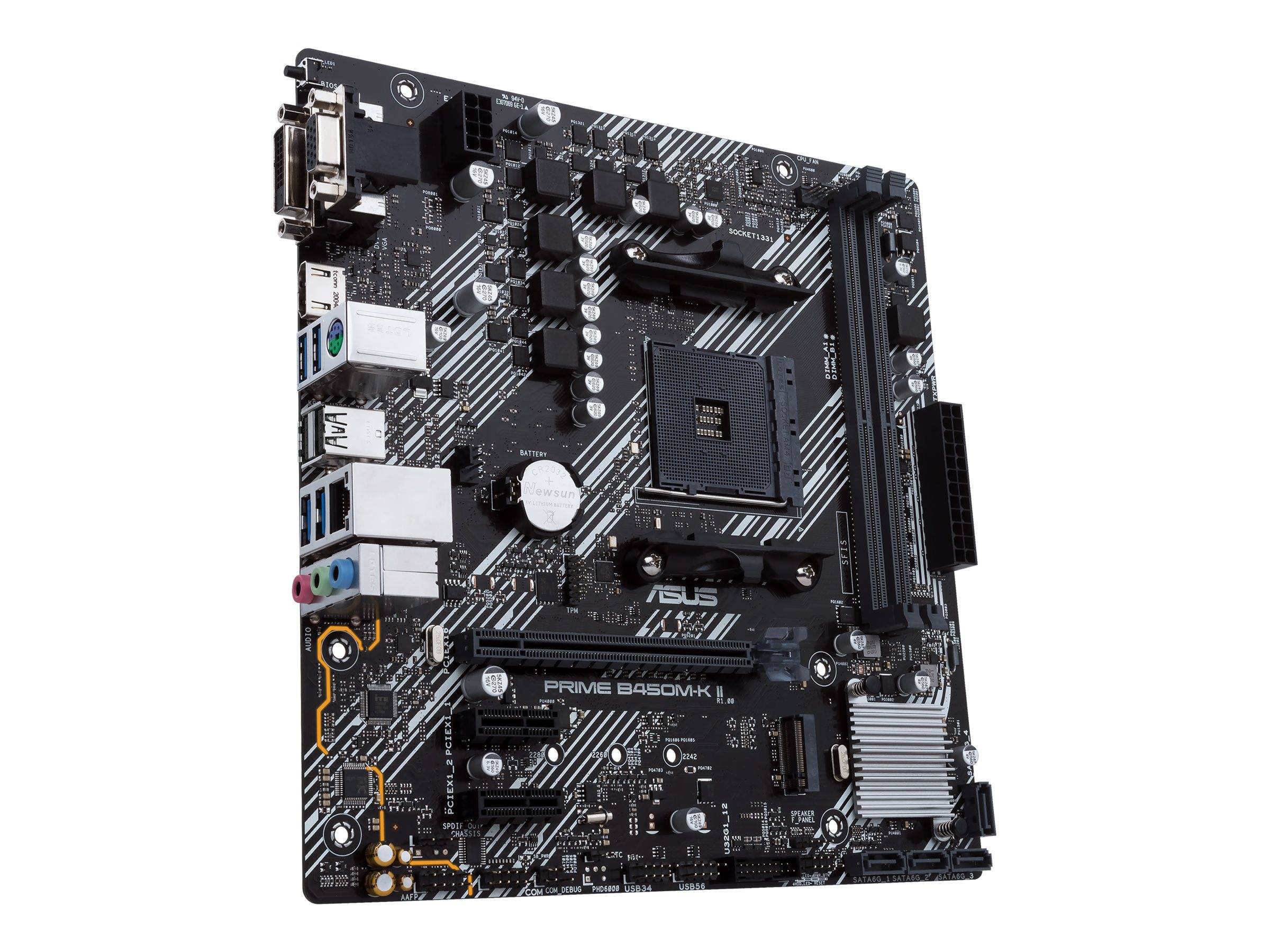 ASUS Prime B450M-K II AMD B450 Presa AM4 micro ATX 90MB1600-M0EAY0-6